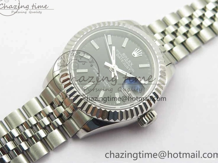 MiroTime 0301 HighPerformance Datejust 28mm 279174 SS BP Maker Best Edition Black Dial on SS Jubilee Bracelet ETA 2598